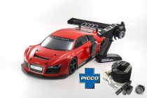 KYOSHO INFERNO GT2 RACE AUDI LMS ROUGE (KT331-PICCO.E1 DUAL-START)