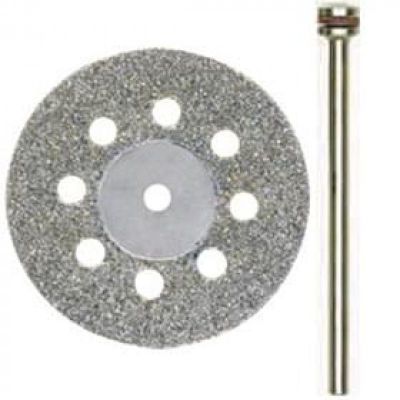 LAME DIAMANT� � 20 MM, AVEC A�RATION, + 1 TIGE 2,35 MM - PROXXON - PRX-28844