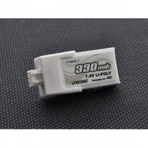 Li-po Battery 7.4v, 330 mAh 45C (T-REX 150) LP2S330AT45 Xtreme