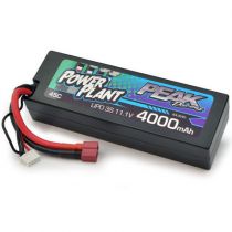 Lipo 11.1v 3S POWER PLANT PEAK 4000 Mha - 45C - PEK00552