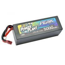 Lipo 14.8v 4S POWER PLANT PEAK 5000 Mha - 45C