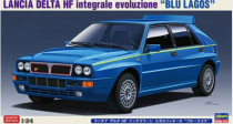 Maquette de voiture en plastique L. Delta HF integrale evo 1/24 20481