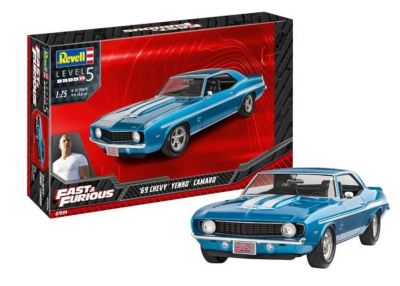 Maquette Fast & furious 1969 chevy camaro yenko  RV07694 