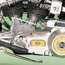 Maquette plastique de moto Harley Davidson Classic 1:10 9415501