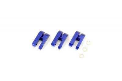 MASSELOTTES ALU. 3 POINTS - BLEUES - IFW136 - Pi�ce d�tach�e KYOSHO