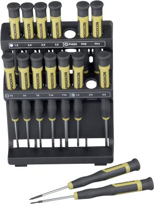 MICRO - tournevis Socle complet de 15 pi�ces 28148