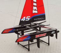 Mini Catamaran rouge RTS de JOYSWAY HOBBY - Z028807R