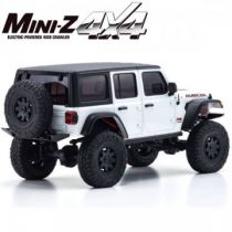 MINI-Z 4X4 MX-01 | JEEP WRANGLER RUBICON | BLANC & NOIR | K.32521