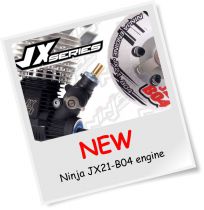 MOTEUR NINJA JX21 04 SERIE + COUDE + RESONATEUR JX15001