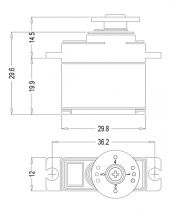 MPX 112081 - Servo Hitec HS-81 - Multiplex