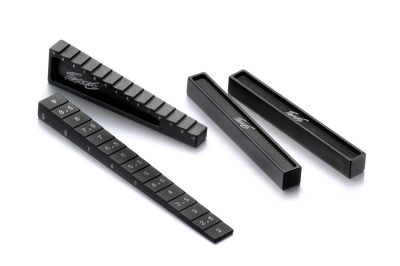 Outils de r�glage garde au sol noir (4pcs)