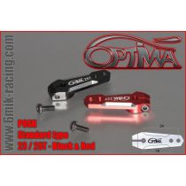 Palonnier de Servo OPTIMA verouillable 25T Rouge