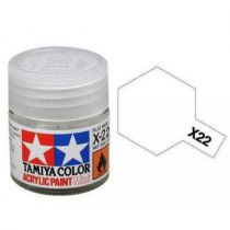 Peinture acrylique Tamiya - 10 ml - vernis brillant - X-22  - 81522