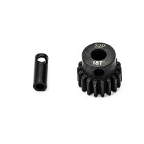 Pignon moteur 32dp ? 5 mm + Adaptateur 3,17mm Dents en Acier