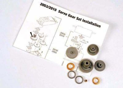 PIGNONS DE SERVO POUR SERVOS 2055 ET 2056 - TRX2053 - TRAXXAS