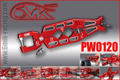 Pince 6MIK multi-fonction + 1 embout �3