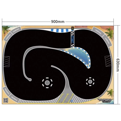 Piste Turbo Racing Sp�ciale Drift (63x90 cm) - TB-760260