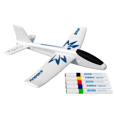 PLANEUR KAVAN PIXIE LANCEMENT A MAIN EPP � BLANC + MARQUEURS KAV02.8063