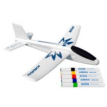 PLANEUR KAVAN PIXIE LANCEMENT A MAIN EPP  BLANC + MARQUEURS KAV02.8063
