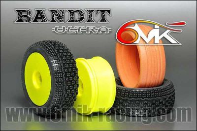 Pneu BANDIT 15/25� + Jante + Insert Ultra non coll� (la paire) - TKU81525 - Pi�ces et Options 6Mik