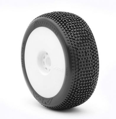 PNEUS BUGGY 1/8 IMPACT SOFT LONG LIFE (2) MONTES SUR JANTES EVO