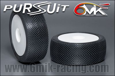 Pneus PURSUIT CS  Mont�s-Coll�s sur jantes Blanche (la paire)