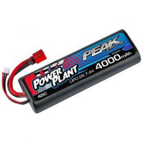 POWER PLANT PEAK LIPO 2S-7.4V-4000-45C-DEANS 12AWG