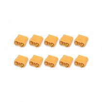 Prise type XT90 femelle (10 pièces) KN-130327-10F