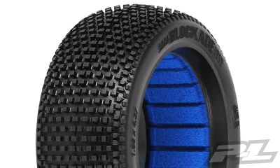 PROLINE \'BLOCKADE\' X3 (SOFT) 1/8 BUGGY TYRES W/CLOSED CELL