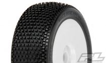 PROLINE \'BLOCKADE\' X3 PREMOUNT LIGHTWEIGHT WHITE WHEELS (2)