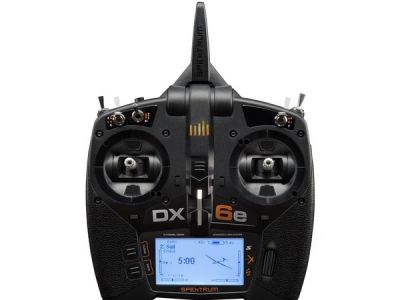 Radio DX6e (V2) Spektrum DSMX 2,4GHz - Emetteur seul SPMR6655eu