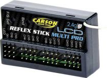 Récepteur 14 canaux Carson Modellsport Reflex Stick Multi Pro LCD 2,4 GHz - 500501544