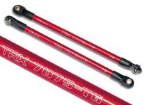 RENFORTS DE CHASSIS ALU ANODISES ROUGE (2) - TRX5319X - TRAXXAS