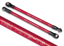 RENFORTS DE CHASSIS ALU ANODISES ROUGE (2)