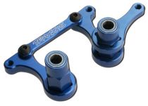 RENVOI DE SAUVE-SERVO T6 ALU ANODISE BLEU ASSEMBLE (3)