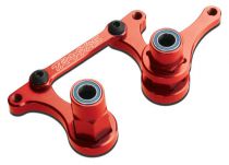 RENVOI DE SAUVE-SERVO T6 ALU ANODISE ROUGE ASSEMBLE (3)