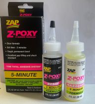 RESINE EPOXY - COLLE Z-POXY 5 MINUTES - 118ml de PACER ZAP - PT37 - PT-37