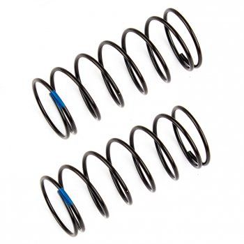 Ressorts d\'amortisseurs avants bleus 3.90 lb/in (44mm)  - AS91833 - Pi�ce d�tach�e Team Associated - 91833