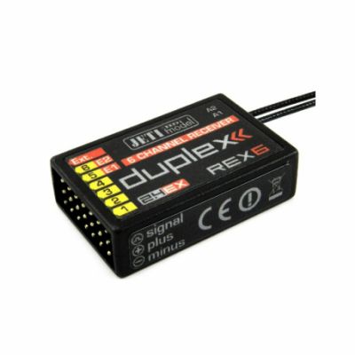 REX 6 Duplex EX 2.4Ghz Jeti 6 Voies - R�cepteur - JETI RR6