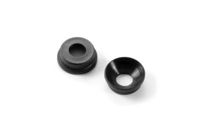 Rondelles de Rotules GRAPHITE 13.9mm (2) - XRAY - 357254-G
