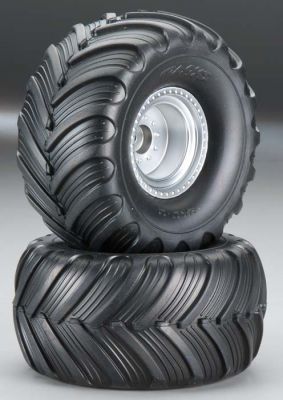 ROUES ARRIERE/AVANT MONTEES COLLEES MONSTER JAM REPLICA (2)