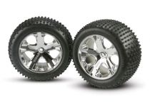 ROUES ARRIERE ELECTRIQUES MONTEES COLLEES ALIAS 2.8 - TRX3770 - TRAXXAS