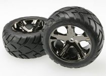 ROUES ARRIERE MONTEES COLLEES ANACONDA JANTES NOIRES ELECTRIQUE (2)