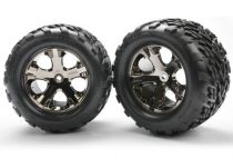 ROUES ARRIERE MONTEES COLLEES TALON 2.8 (2) - TRX3668A - TRAXXAS