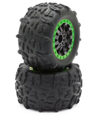 Roues compl�tes type Verte Funtek STX Sport (x2) 21061