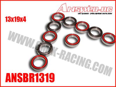 Roulements 13x19x4mm �tanche ANSWER-RC (10 pcs)