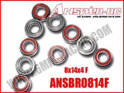 Roulements 8x14x4mm Epaul�s ANSWER-RC pour diff LOSI (10 pcs)