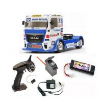 RTR Tamiya TT-01E Camion MAN TGS Team Hahn Racing KIT 58632L