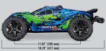 RUSTLER- 4x4 - 1/10 VXL BRUSHLESS - TSM - SANS AQ/CH - TRAXXAS 67076-4