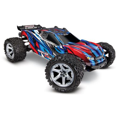 RUSTLER BLEU - 4x4 - 1/10 VXL BRUSHLESS - TSM - SANS AQ/CH - TRAXXAS�67076-4-GRN rustler vert